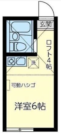 ユナイト大倉山デヴィトリーの物件間取画像